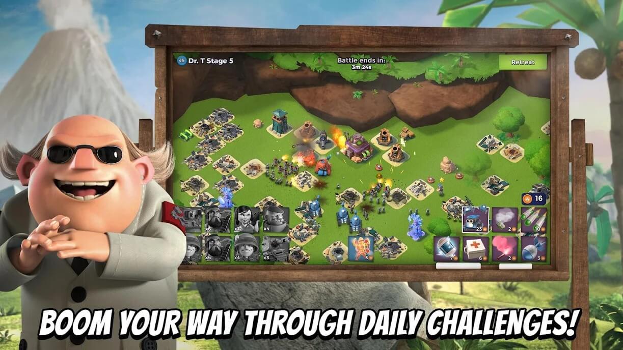 Boom Beach Mod APK Features